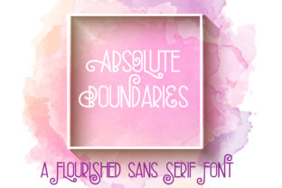Absolute Boundaries: A Playful Sans Serif Font for Bold Campaigns