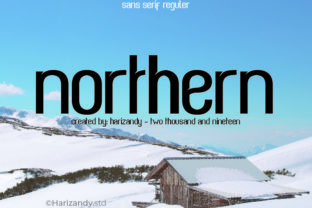 Arnorth Font: A Sporty Sans Serif for Makers
