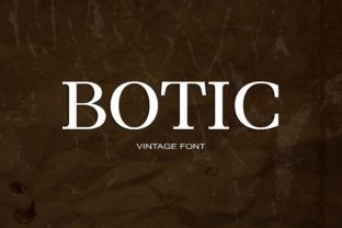 Botic: The Serif Font for Scroll-Stopping Content