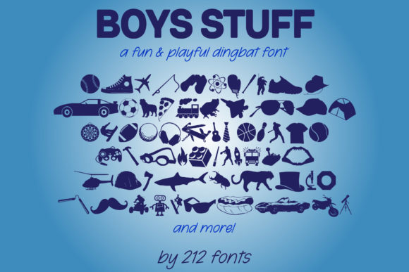 Boys Stuff Font: A Playful Typeface for Youth Campaigns