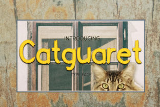Catguaret: A Playful Sans Serif Font for Editors