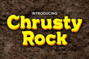Chrusty Rock: A Handwritten Serif Font for Bold Brands