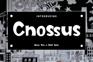 Cnossus: A Playful Decorative Font for Web Headers