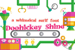 Doohickey Shine: A Whimsical Serif Font for Web Design