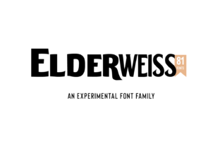Elderweiss: A Bold Sans Serif Font for Modern Brands