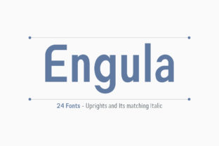 Engula: A Versatile Sans Serif Font for Branding