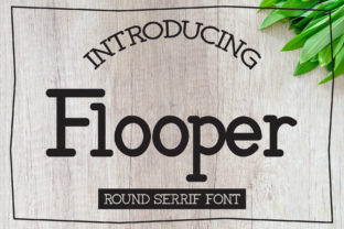 Flooper Font: A Playful Serif for Editorial Design