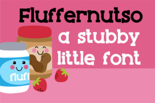 Fluffernutso: A Playful Serif Font for Branding