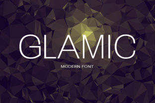 Glamic: A Modern Sans Serif Font for Web Design