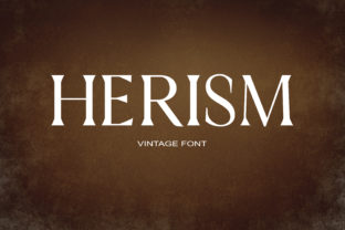 Herism: A Serif Font for Editorial Design