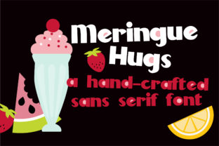 Meringue Hugs: A Rounded Sans Serif Font for Web Design