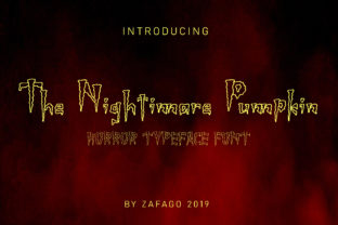 Nightimare Pumpkin Font for Bold Campaigns