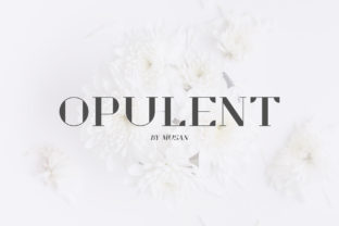 Opulent: A Serif Font for Editorial Elegance