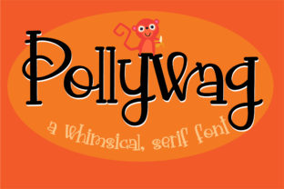 Pollywag Serif Font for Playful Web Design