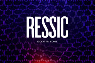 Ressic: A Modern Sans Serif Font for Makers