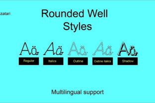 Rounded Well: A Charming Slab Serif Typeface