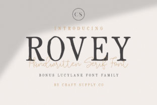 Rovey Duo: A Serif Font for Bold Campaigns