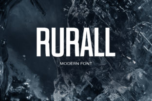 Rurall: A Rounded Sans Serif Font for Calm Branding