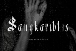 Sangkariblis Font: A Bold Blackletter for Branding