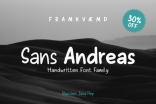 Sans Andreas: A Clean Typeface for Small Business Branding