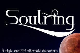 Soulring: A Playful Serif Font for Modern Branding