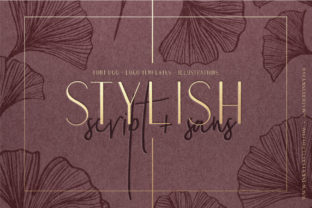 Stylish Duo: A Typeface for Strong Branding