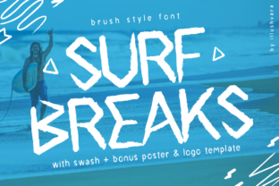 Surf Breaks Font: A Breezy Typeface for Summer Campaigns