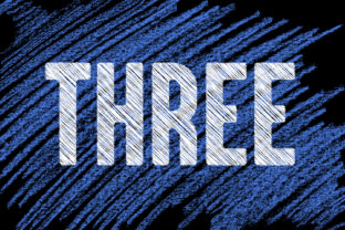 Threemore: A Whimsical Decorative Font for Editorial Design