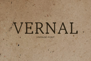 Vernal Serif Font: Elevating Editorial Design